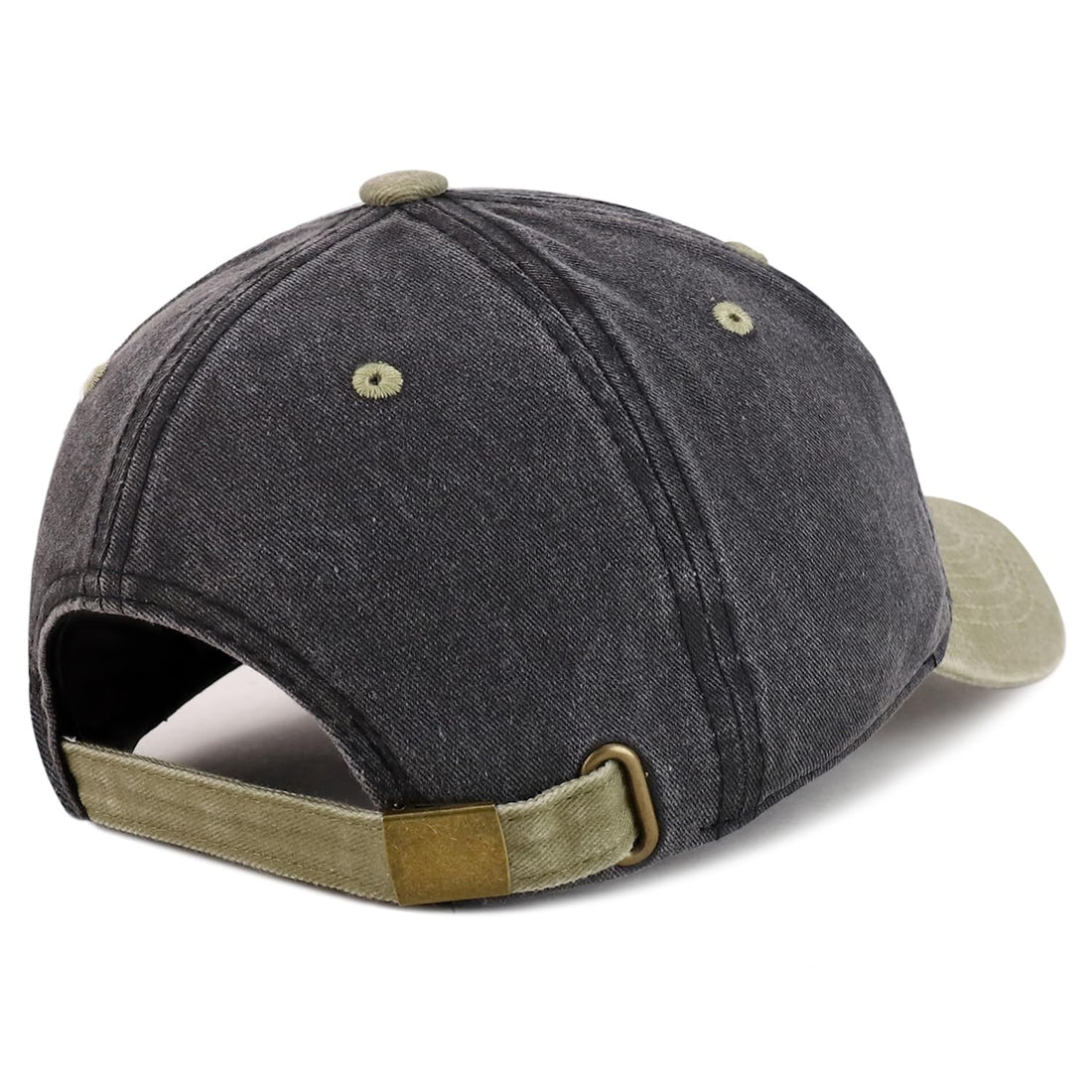 Trendy Apparel Shop Wisconsin State Embroidered Low Profile Adjustable Cotton Cap