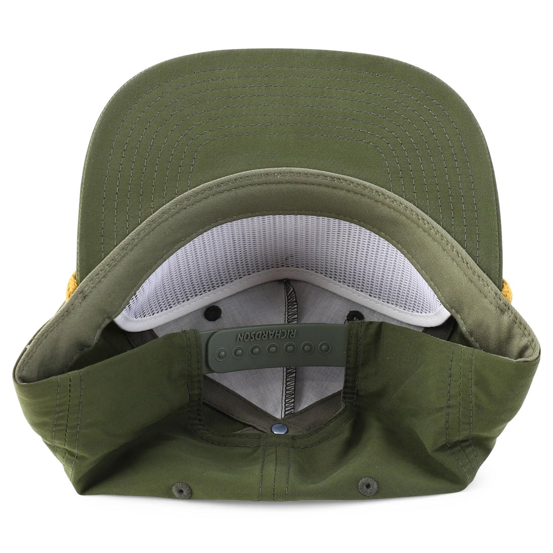 Trendy Apparel Shop UPF 50 Unstructured 5 Panel Flatbill Golf Snapback Cap