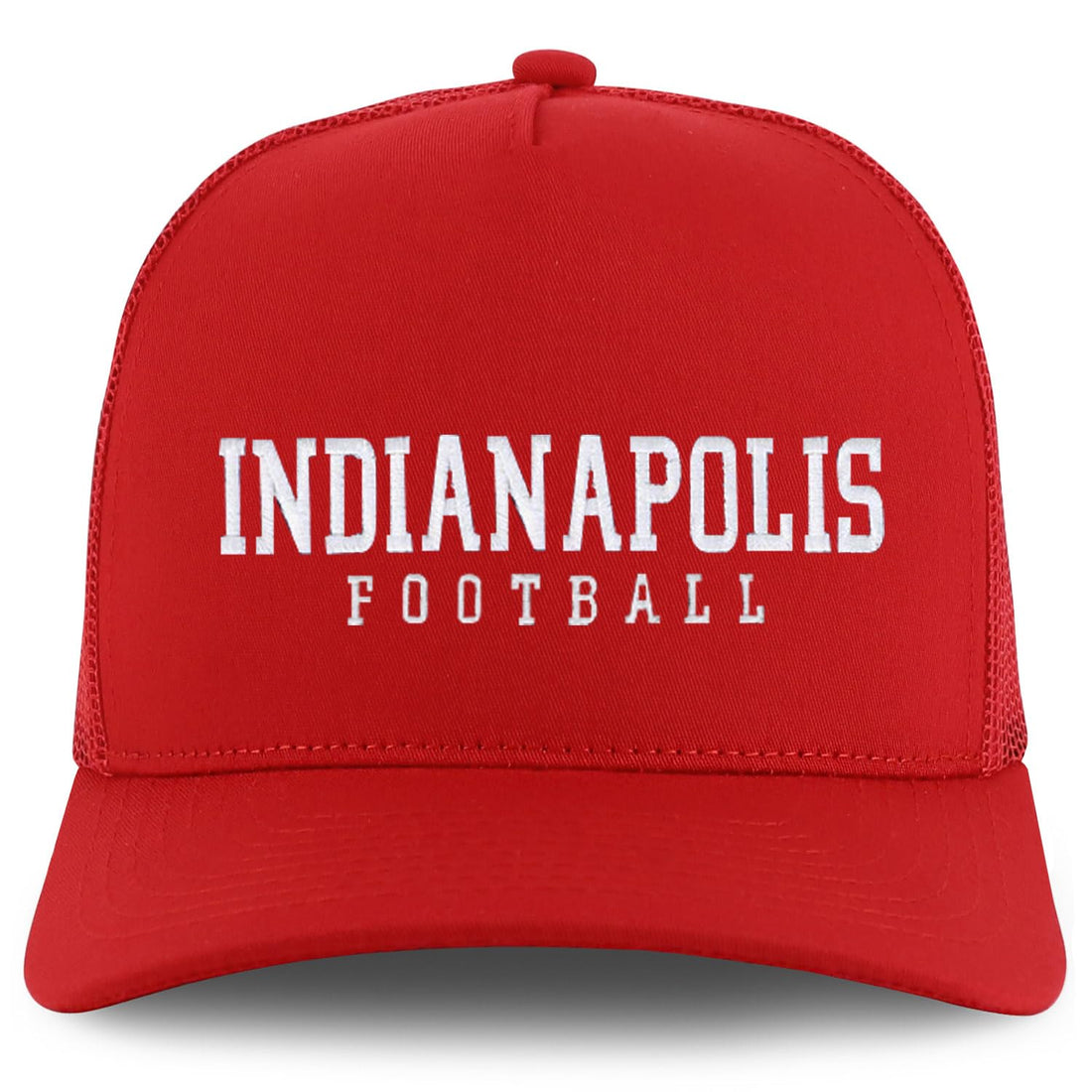 Trendy Apparel Shop Indianapolis Embroidered 5 Panel Snapback Trucker Cap