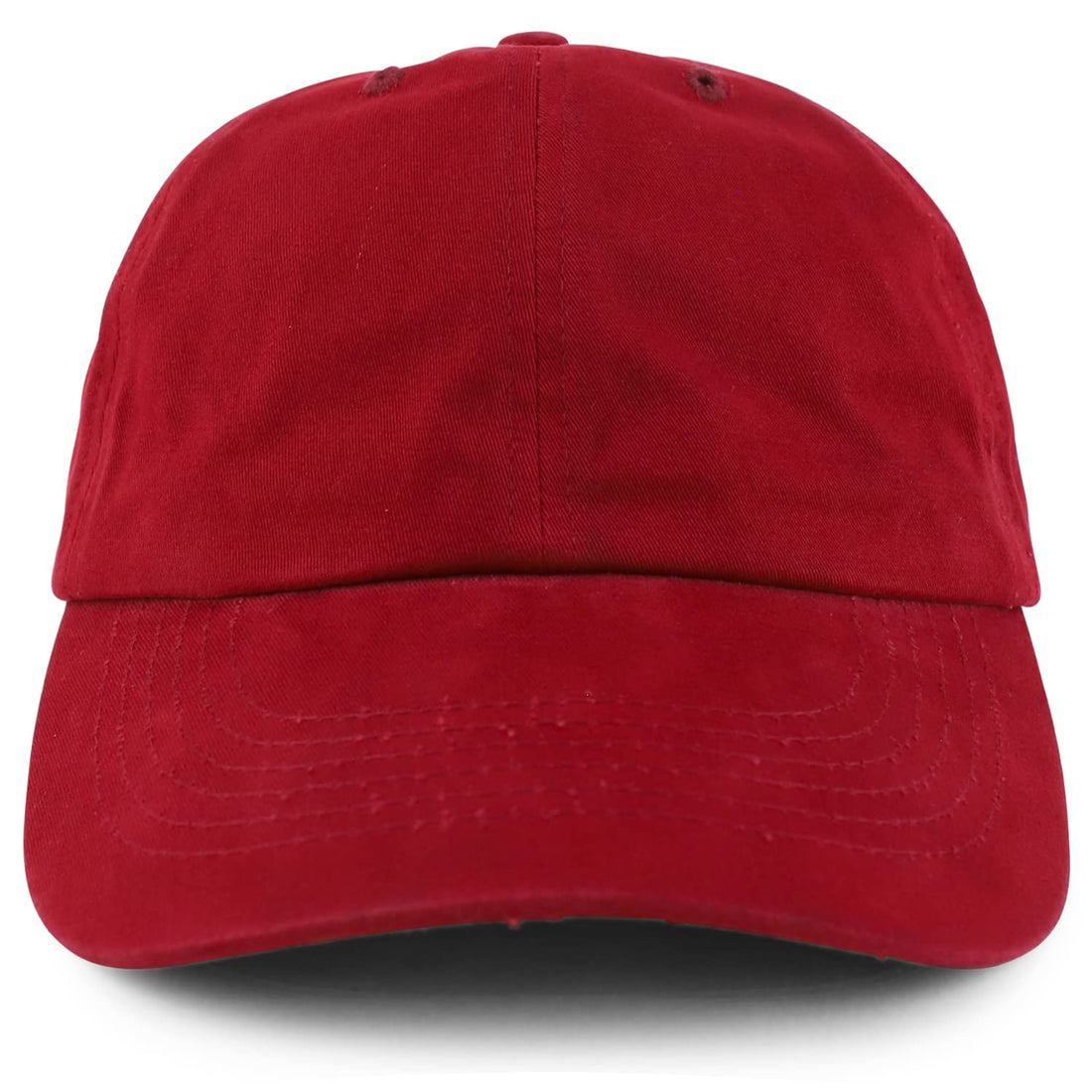 Trendy Apparel Shop Oversized XXL Organic Cotton Unstructured Soft Crown Cotton Dad Hat