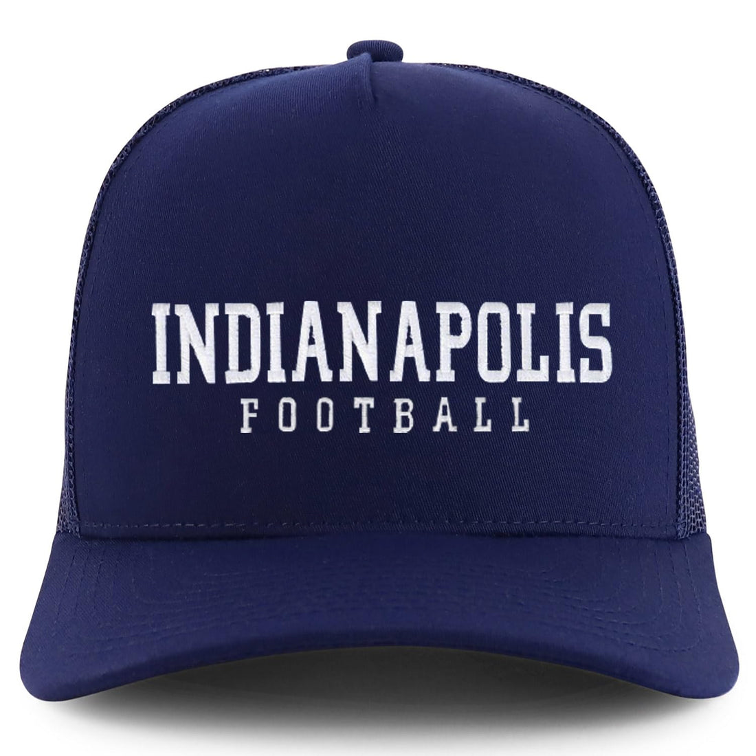 Trendy Apparel Shop Indianapolis Embroidered 5 Panel Snapback Trucker Cap