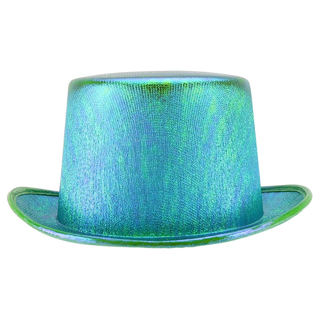Trendy Apparel Shop Party Costume Metallic Glitter Top Hat