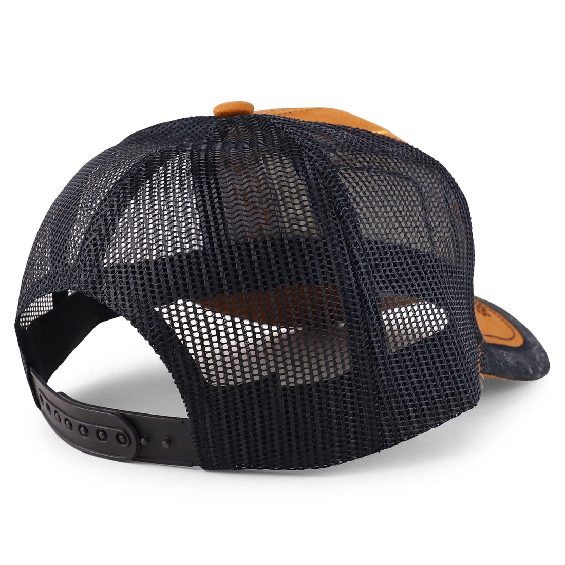 Trendy Apparel Shop America Flag Patch Embroidered Trucker Mesh Baseball Cap