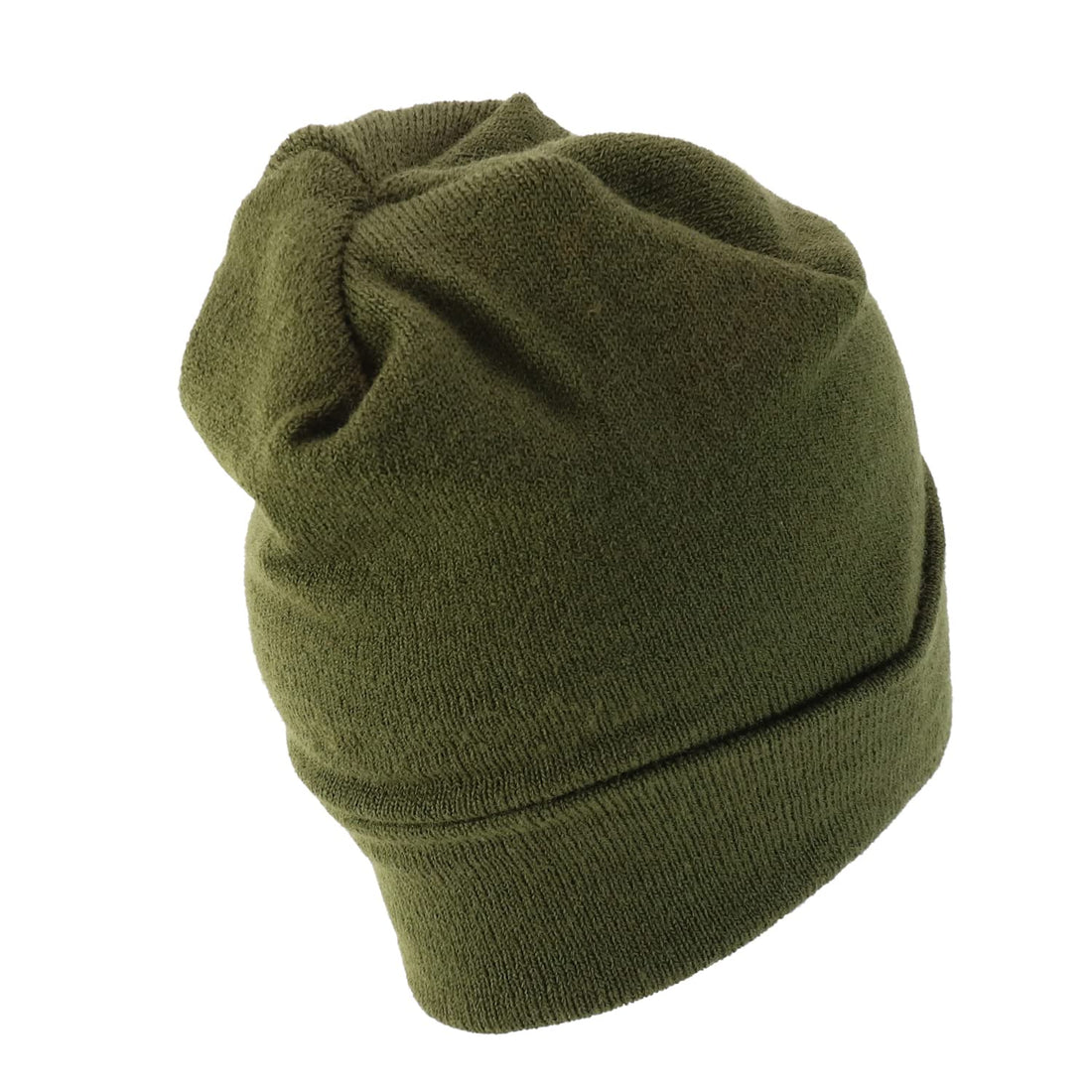 Trendy Apparel Shop Made in USA Patriotic Pattern Long Cuff Winter Beanie