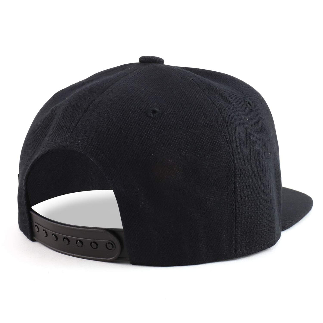 Trendy Apparel Shop Infant to Youth Plain Structured Flatbill Snapback Cap