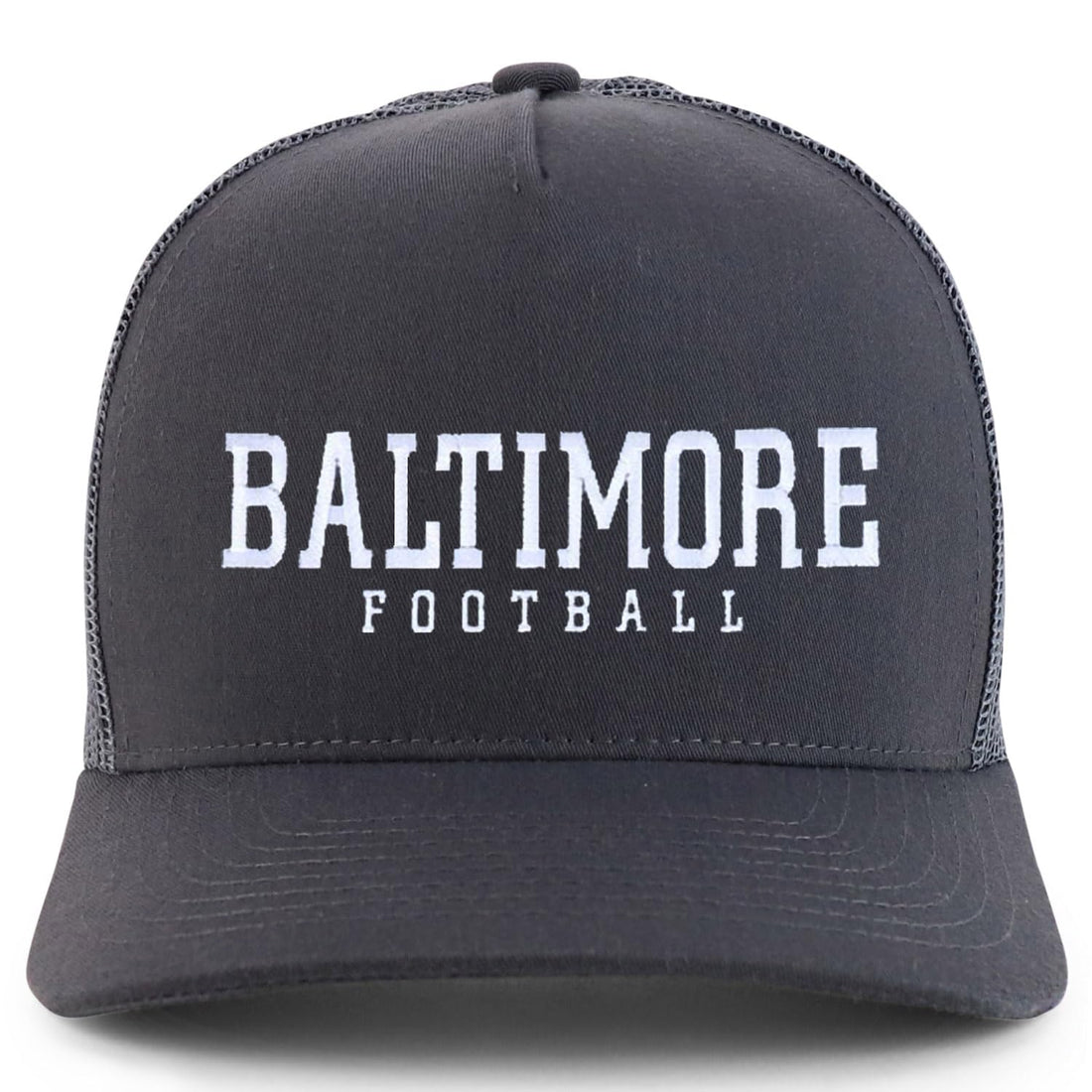Trendy Apparel Shop Baltimore Embroidered 5 Panel Snapback Trucker Cap