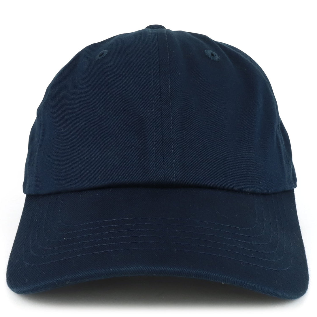 Trendy Apparel Shop Plain Unstructured Relaxed Style Dad Hat