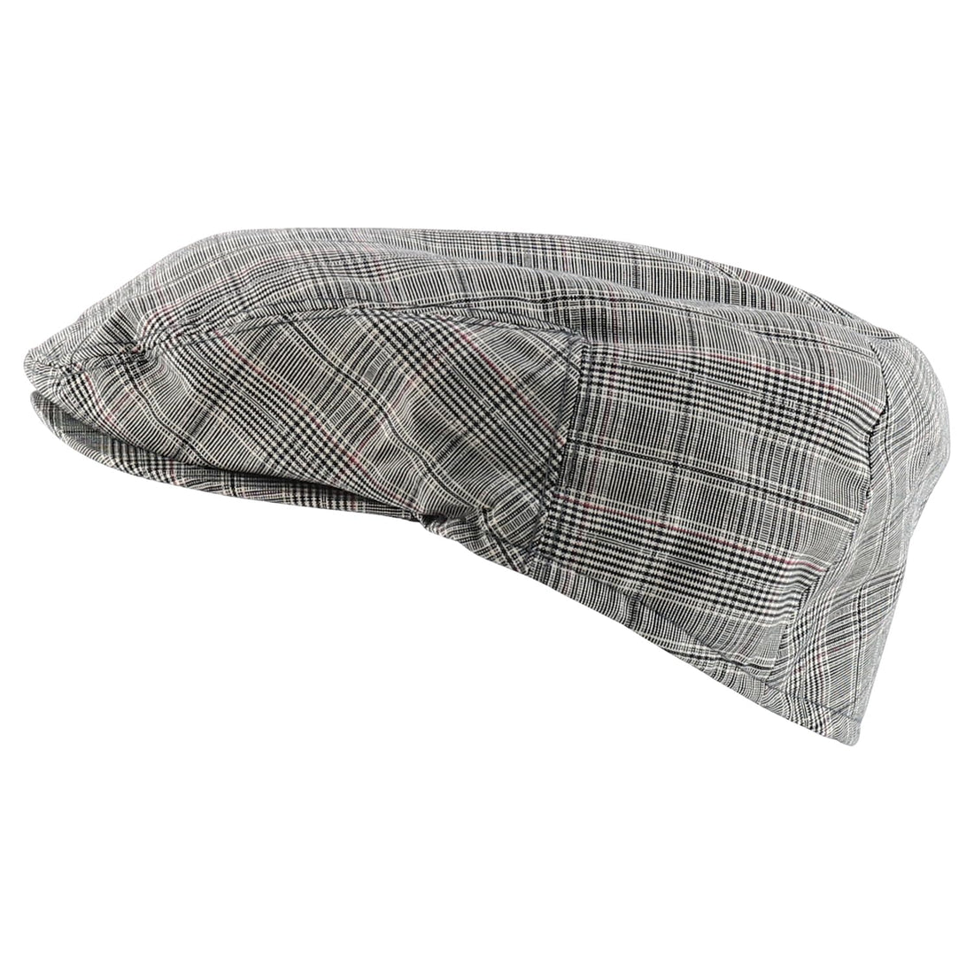 Trendy Apparel Shop Plaid Checker Patterend Newsboy Ivy Flat Cap