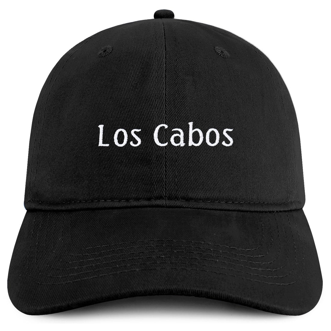 Trendy Apparel Shop Los Cabos Embroidered Cotton Unstructured Low Profile Dad Hat