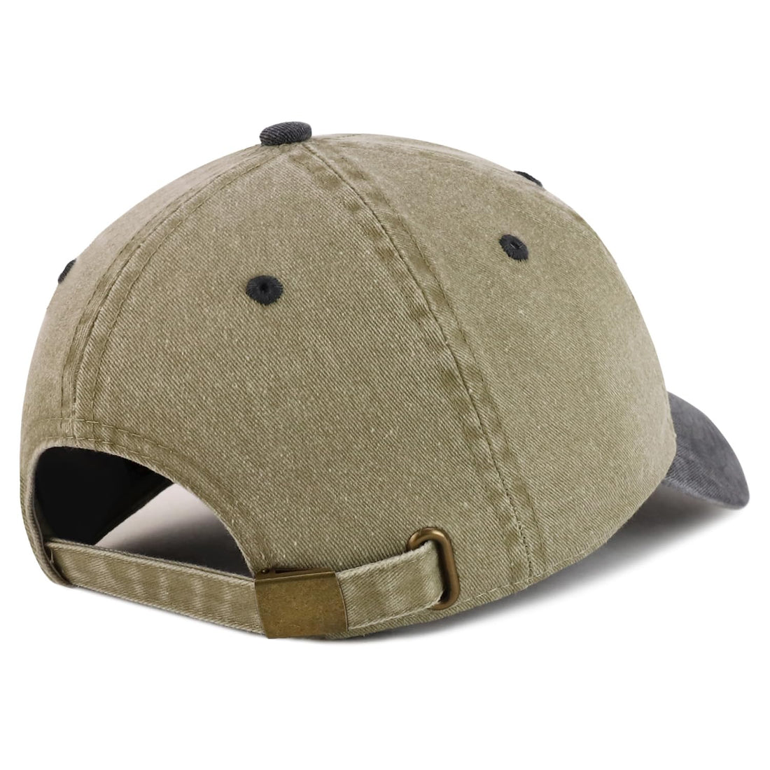 Trendy Apparel Shop Wisconsin State Embroidered Low Profile Adjustable Cotton Cap