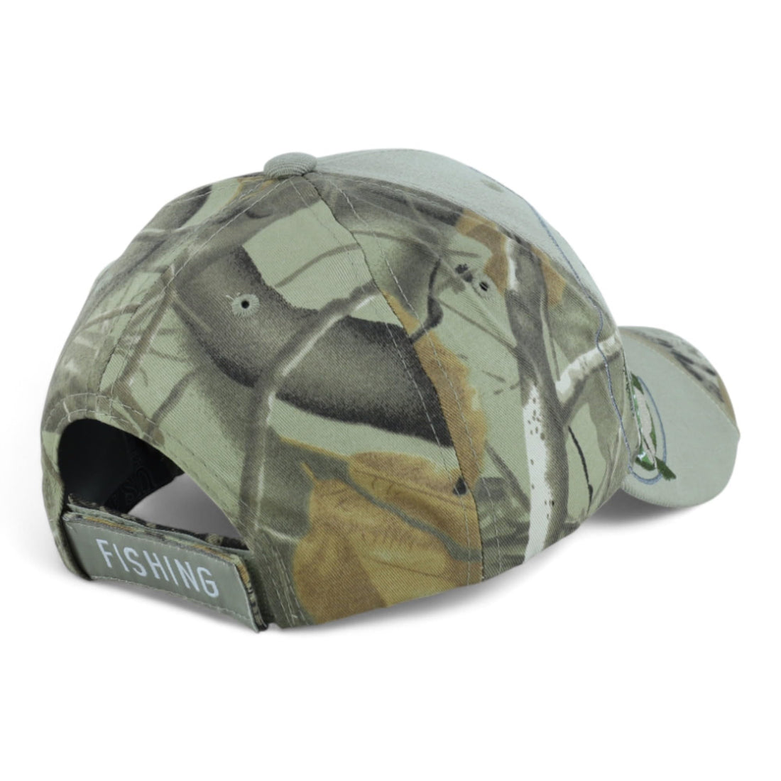 Trendy Apparel Shop 6 Panel Structured Fishing Embroidered Ball Cap