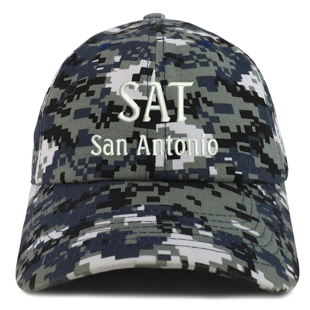 Trendy Apparel Shop SAN San Antonio Low Profile Soft Cotton Baseball Cap