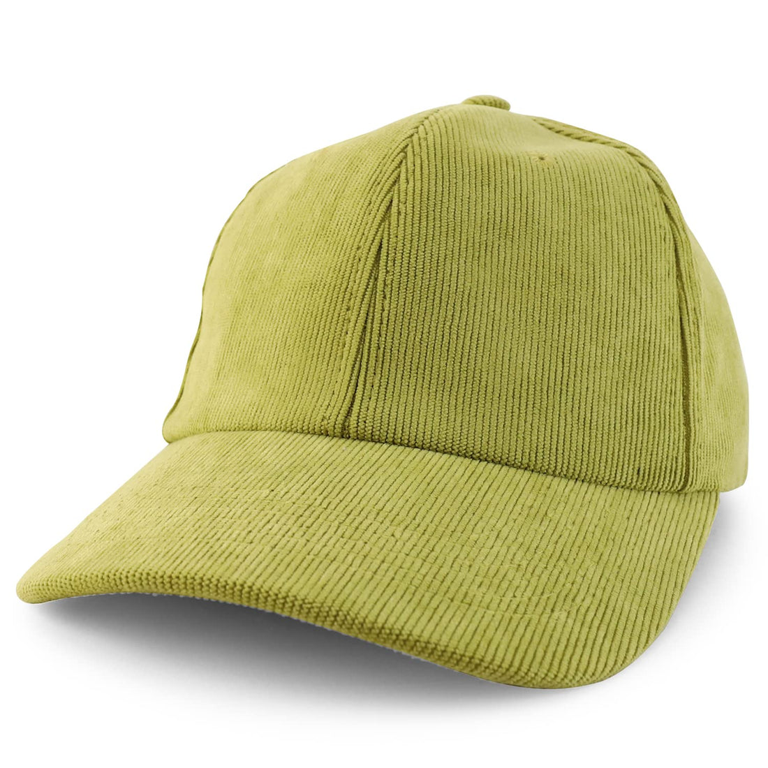 Trendy Apparel Shop Polyester Corduroy Structured Baseball Cap Dad Hat