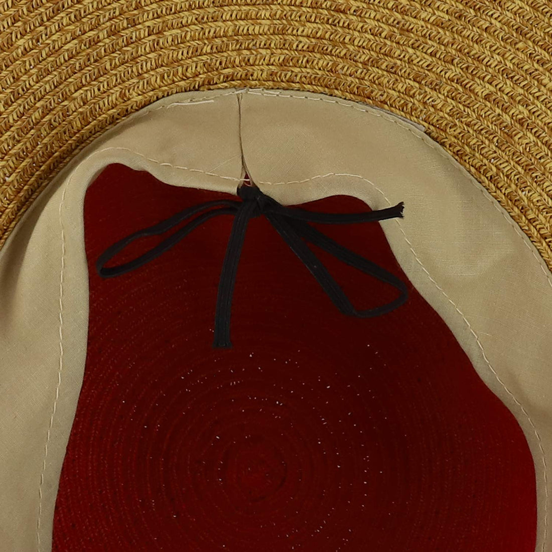 Trendy Apparel Shop UPF 50+ Women's Kettle Tweed Brim Paper Braid Sun Hat