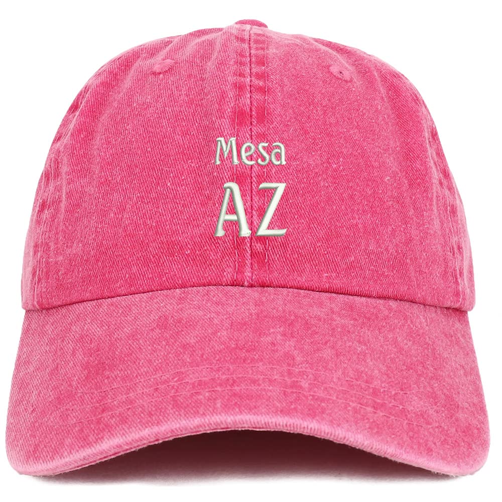 Trendy Apparel Shop Mesa AZ Embroidered Pigment Dyed Washed Baseball Cap