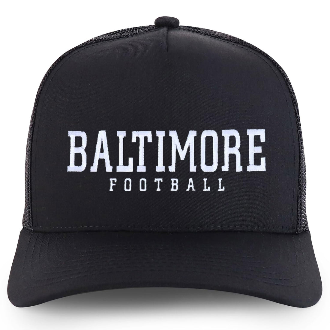 Trendy Apparel Shop Baltimore Embroidered 5 Panel Snapback Trucker Cap