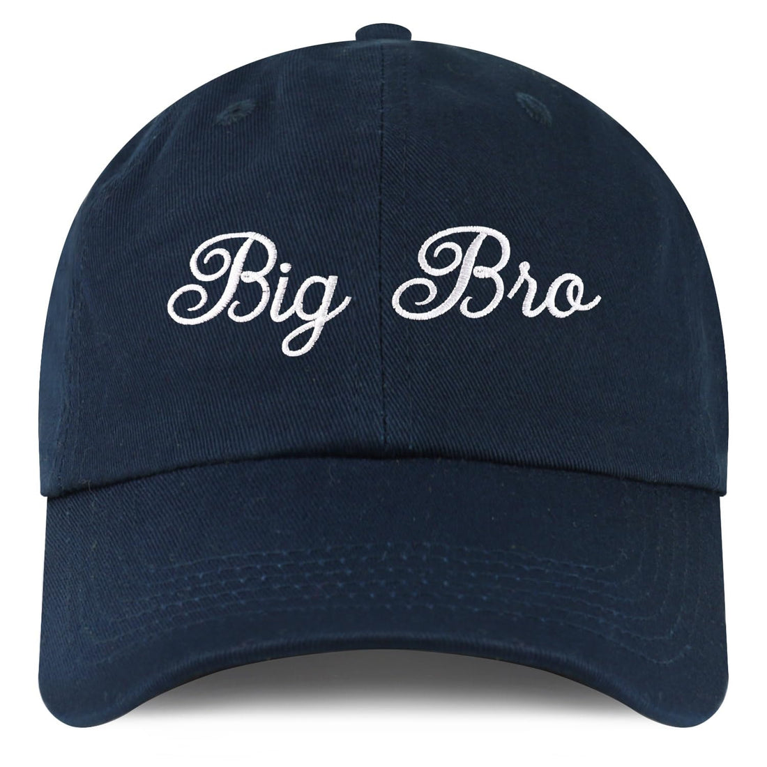 Trendy Apparel Shop Youth Size Big Bro Embroidered Unstructured Cotton Baseball Cap