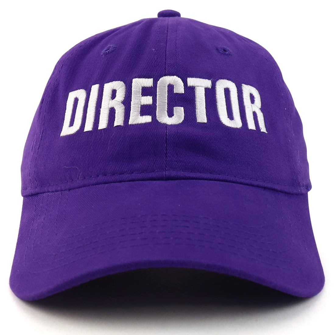 Trendy Apparel Shop Director Embroidered Soft Cotton Low Profile Dad Hat Baseball Cap