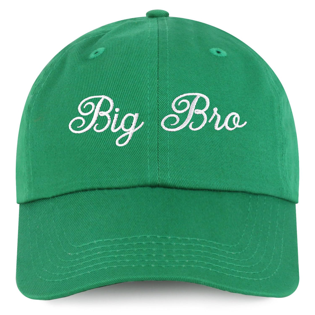 Trendy Apparel Shop Youth Size Big Bro Embroidered Unstructured Cotton Baseball Cap