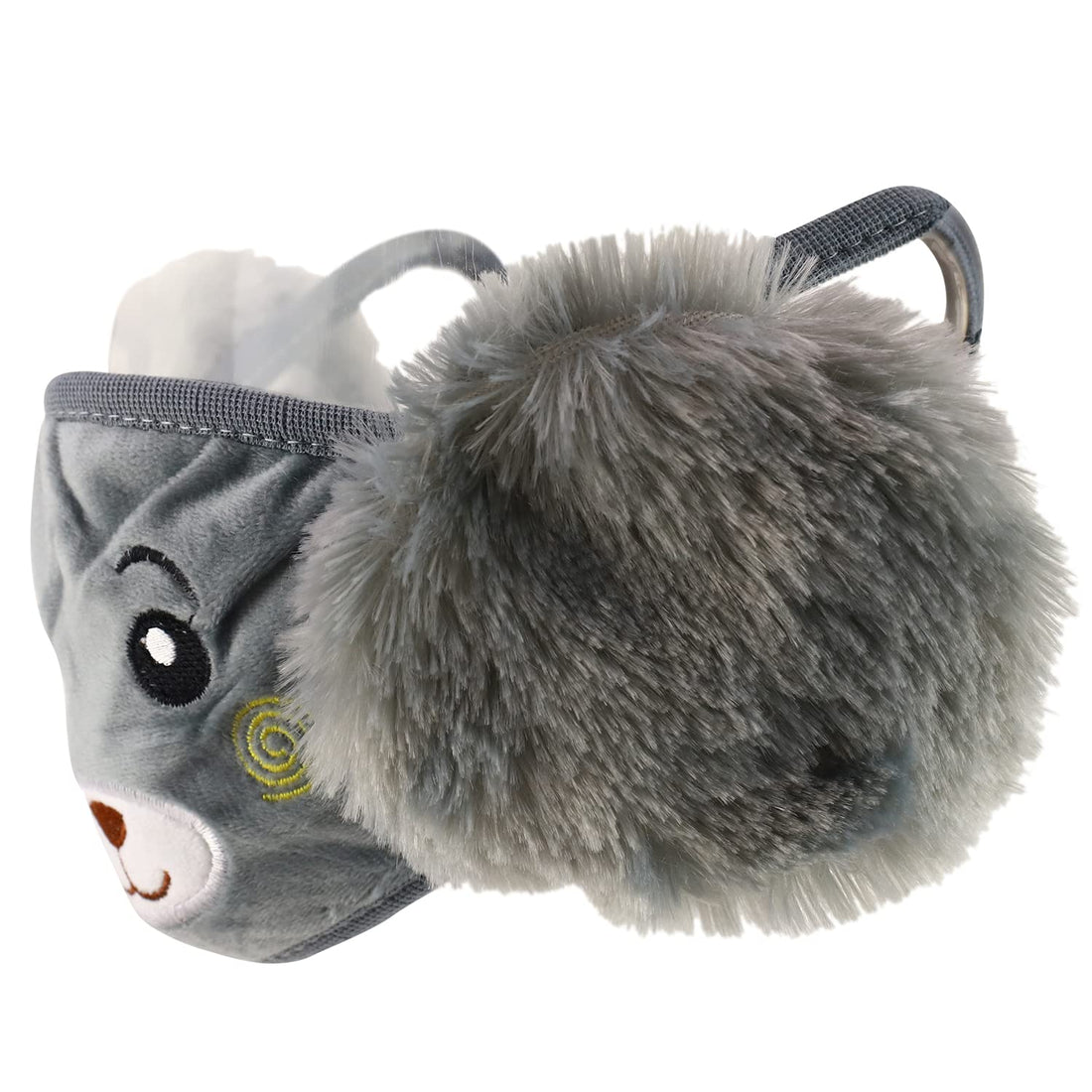 Trendy Apparel Shop Kids Winter Animal Face Breathable Bear Mask & Earmuffs