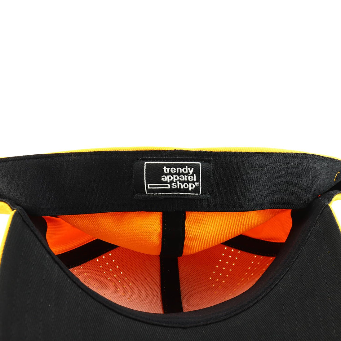 Trendy Apparel Shop Oversize XXL Breathable Plain 6 Panel Structured Air Thru Fitted Ball Cap