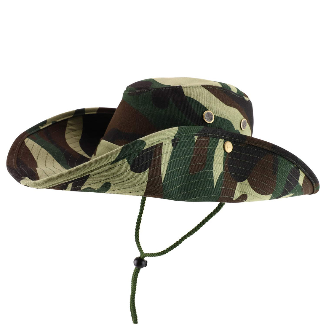 Trendy Apparel Shop XXL Oversize Cowboy Style Cap with Neck Flap