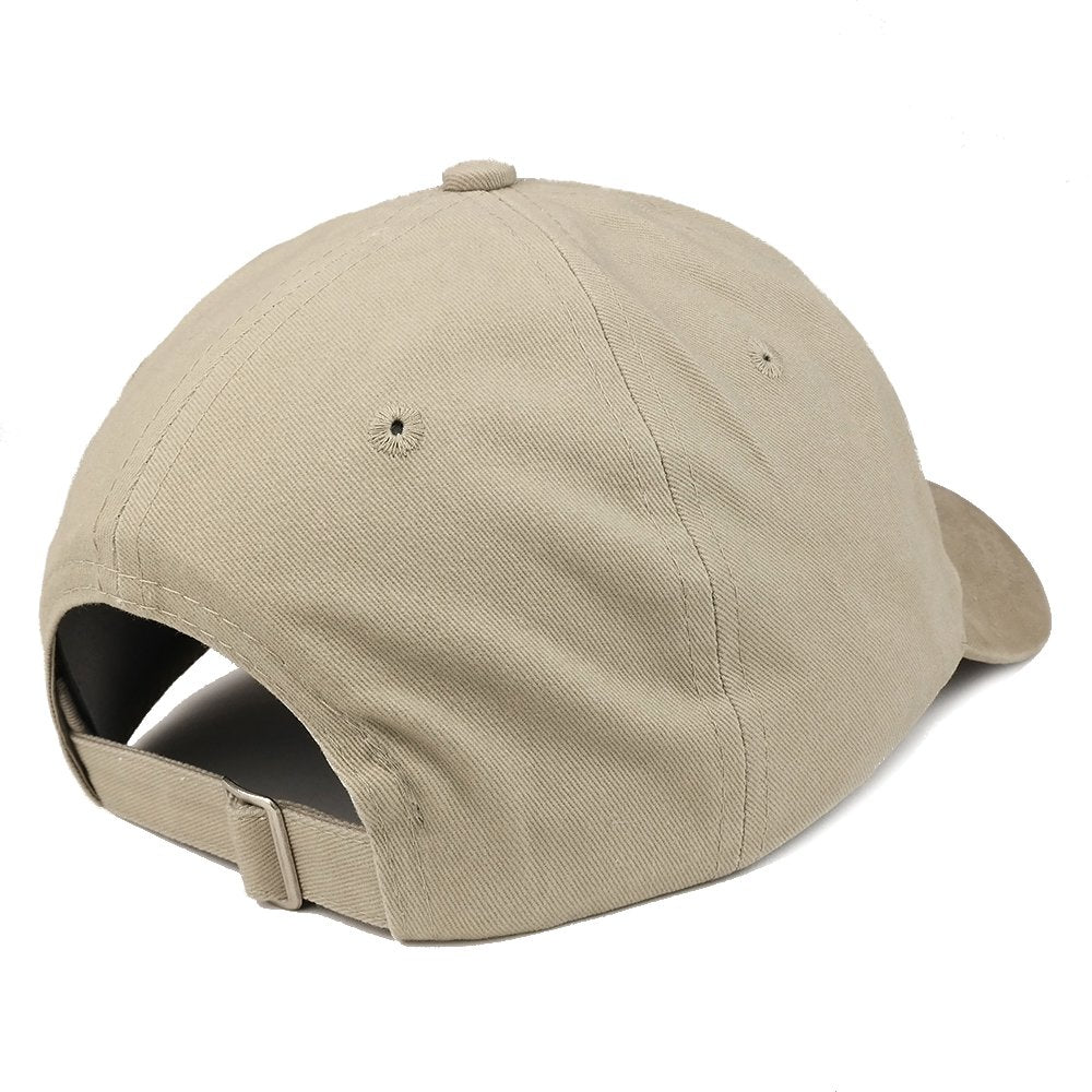 Trendy Apparel Shop Don't Embroidered Brushed Cotton Adjustable Cap Dad Hat
