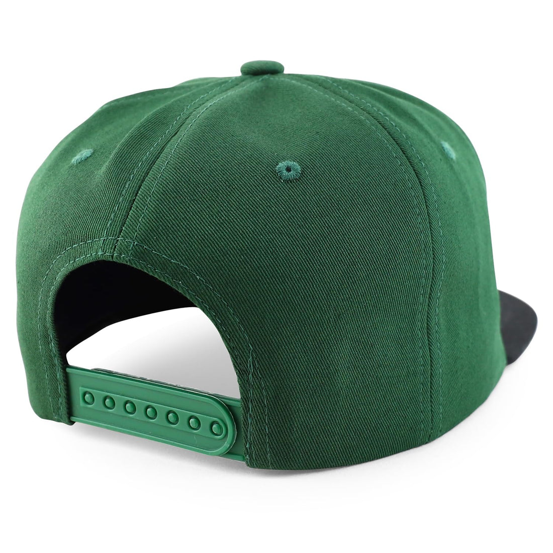 Trendy Apparel Shop Skull Head Smoking Marijuana Flat Bill Snapback Baseball Cap