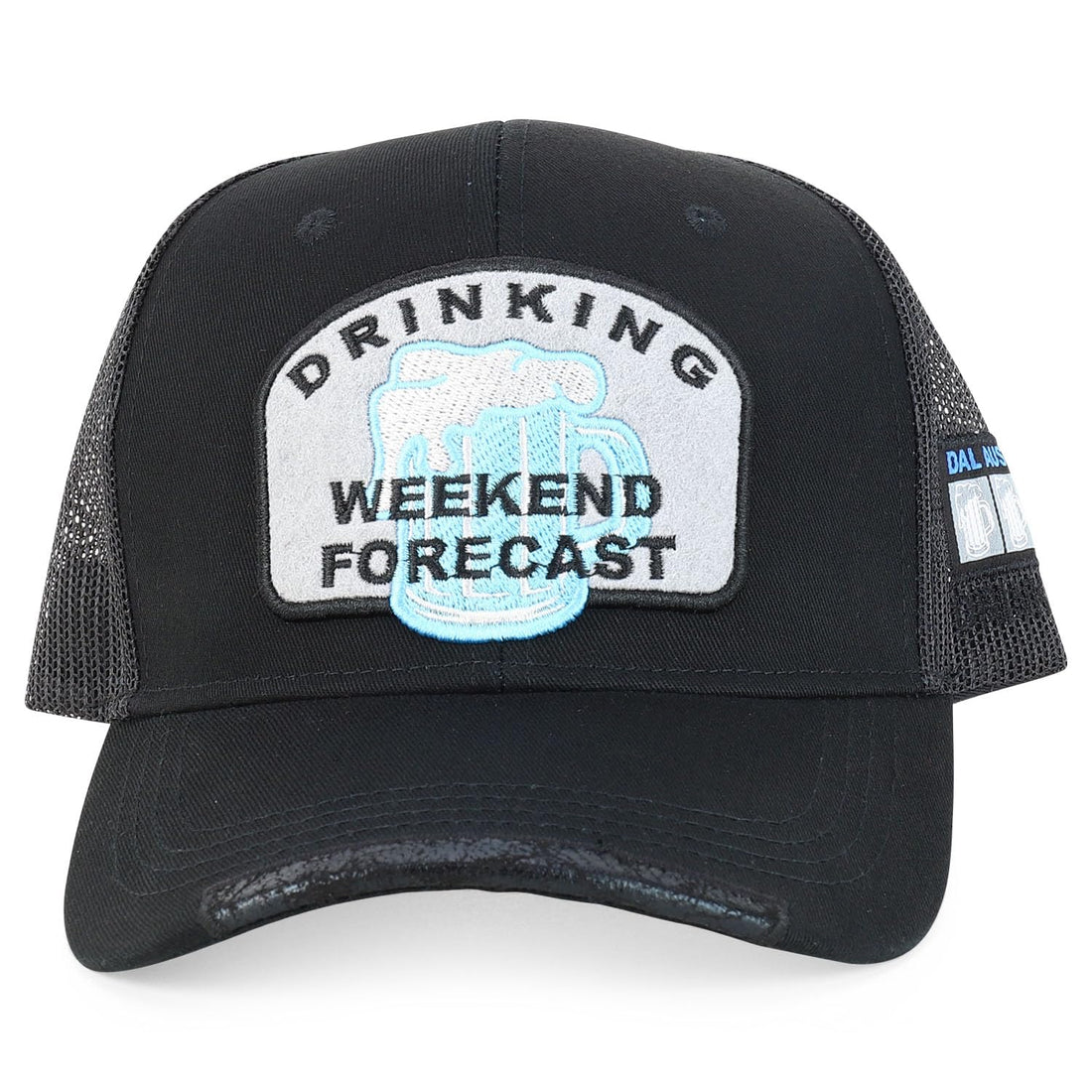 Trendy Apparel Shop Drinking Weekend Forecast Embroidered Trucker Cap