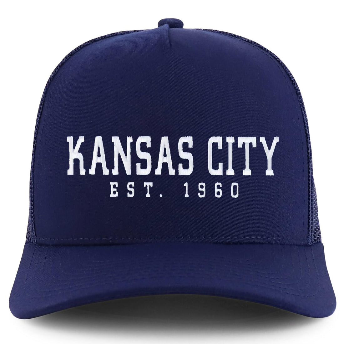 Trendy Apparel Shop KansasCity Est.1960 Embroidered 5 Panel Snapback Trucker Cap