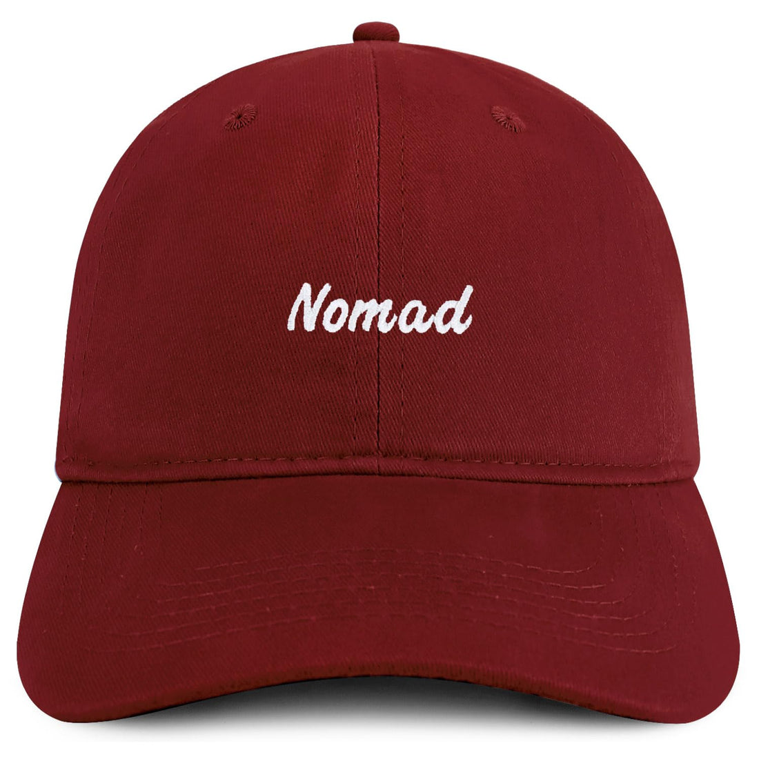 Trendy Apparel Shop Nomad Embroidered Cotton Unstructured Low Profile Dad Hat