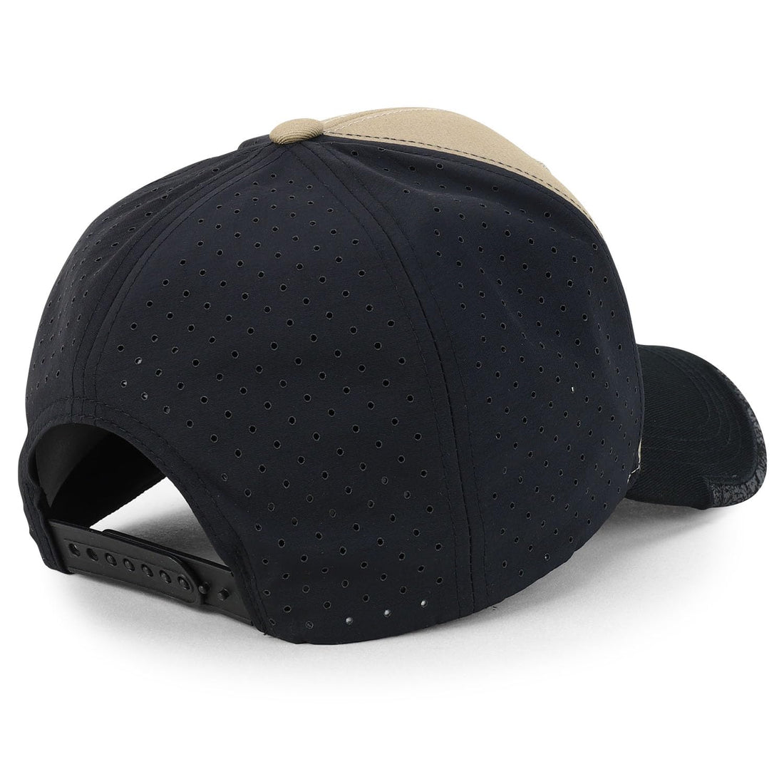 Trendy Apparel Shop Diablos 3D Embroidered Laser Punching Mesh Back Baseball Cap