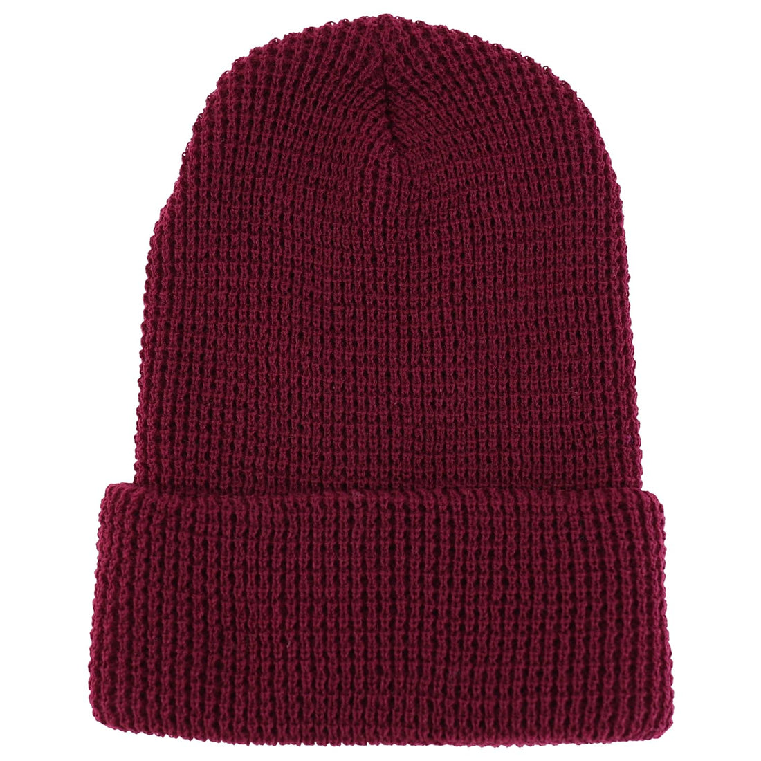 Trendy Apparel Shop Warm Waffle Knit Cuff Beanie
