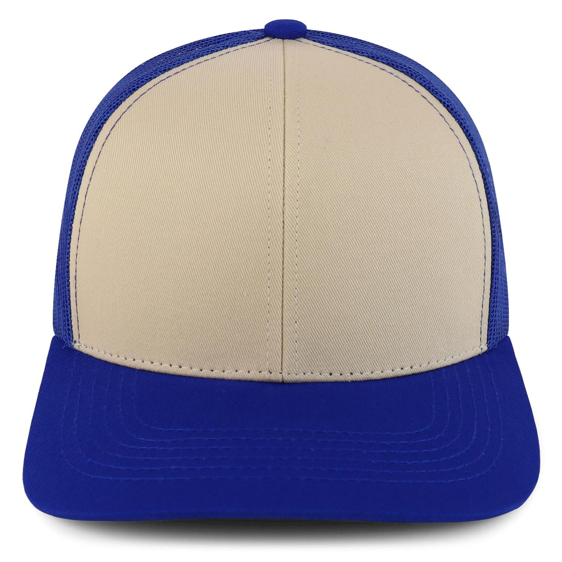 Trendy Apparel Shop Structured High Profile 6 Panel Mesh Trucker Baseball Cap