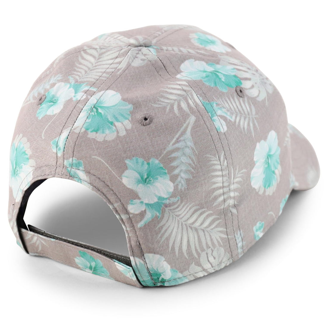 Trendy Apparel Shop Tropical Flower Print Structured Baseball Cap