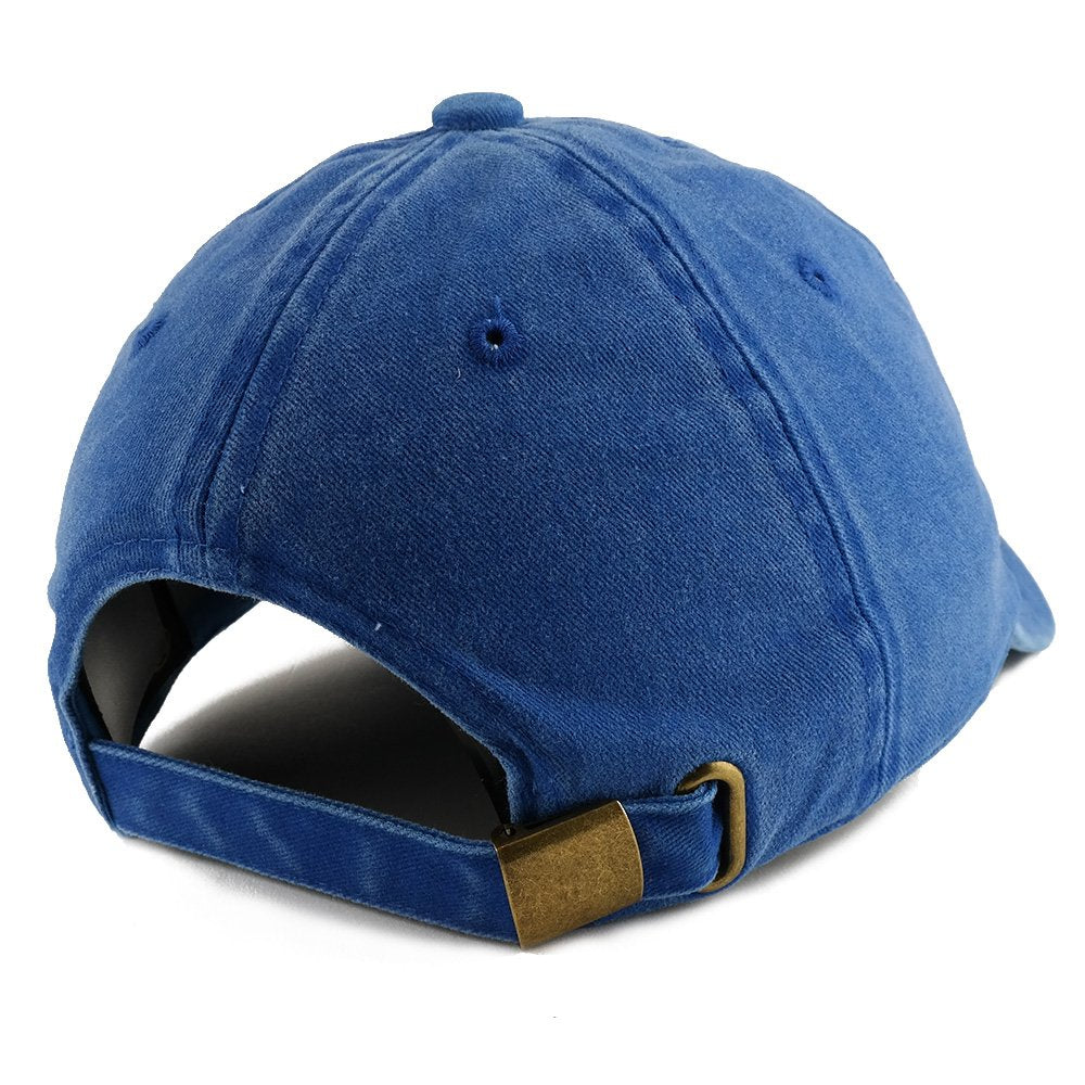 Trendy Apparel Shop Feminist AF Text Embroidered Washed Cotton Unstructured Baseball Cap