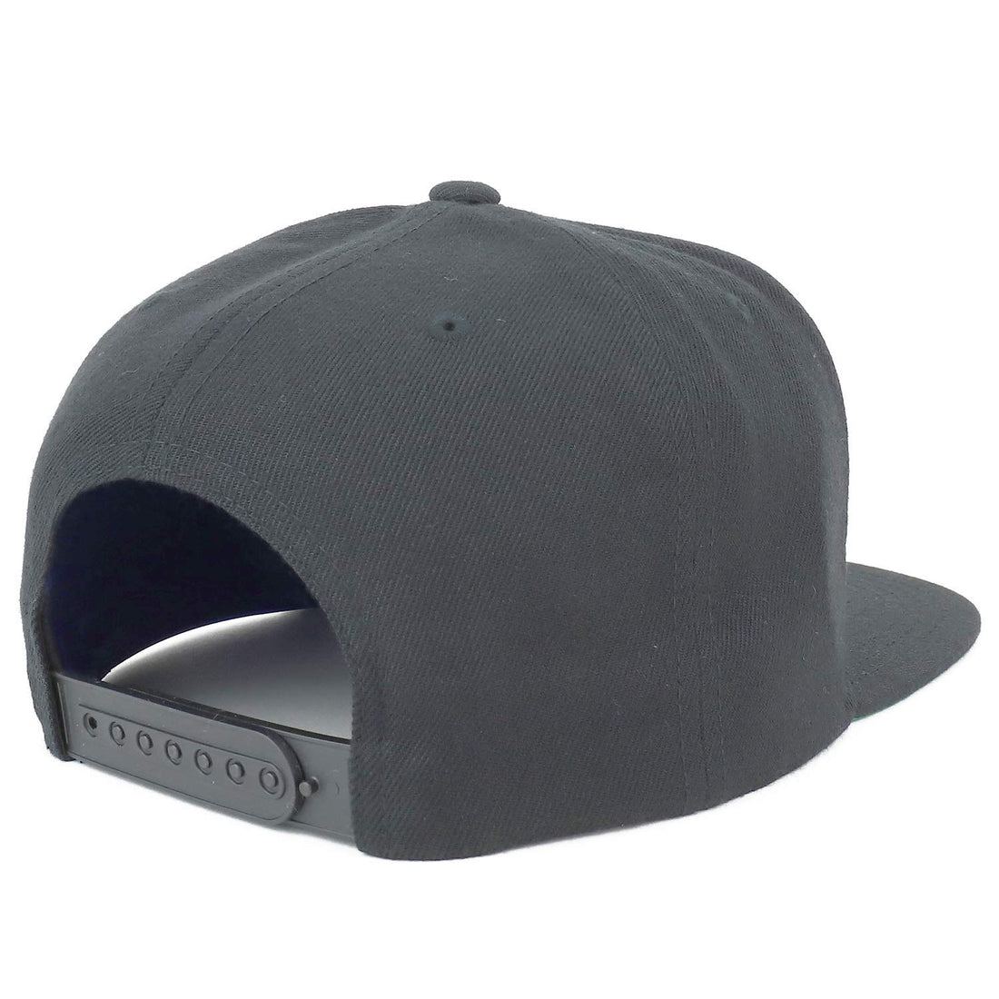 Trendy Apparel Shop Flexfit XXL Bee Embroidered Structured Flatbill Snapback Cap