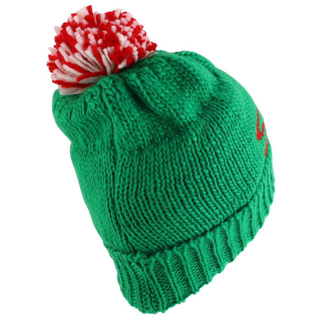 Trendy Apparel Shop Happy Holidays Christmas Theme Winter Xmas Pom Beanies
