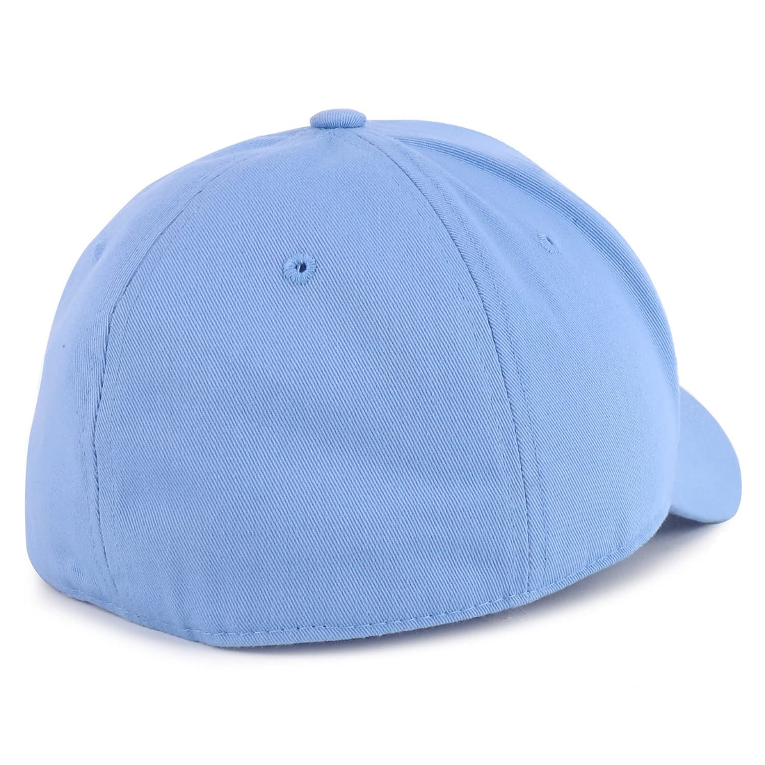 Trendy Apparel Shop XXL Oversize 6 Panel Cotton Fitted Cap