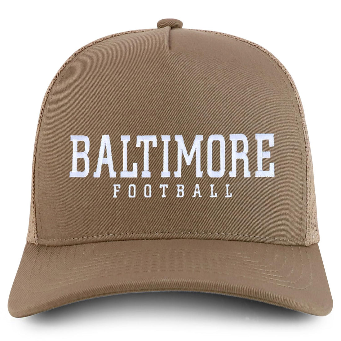 Trendy Apparel Shop Baltimore Embroidered 5 Panel Snapback Trucker Cap