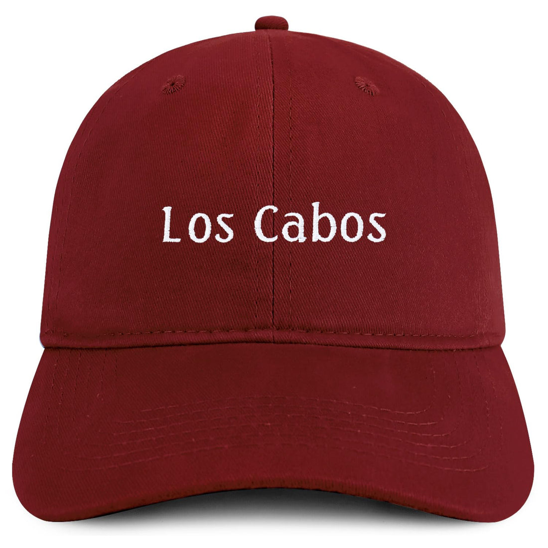 Trendy Apparel Shop Los Cabos Embroidered Cotton Unstructured Low Profile Dad Hat