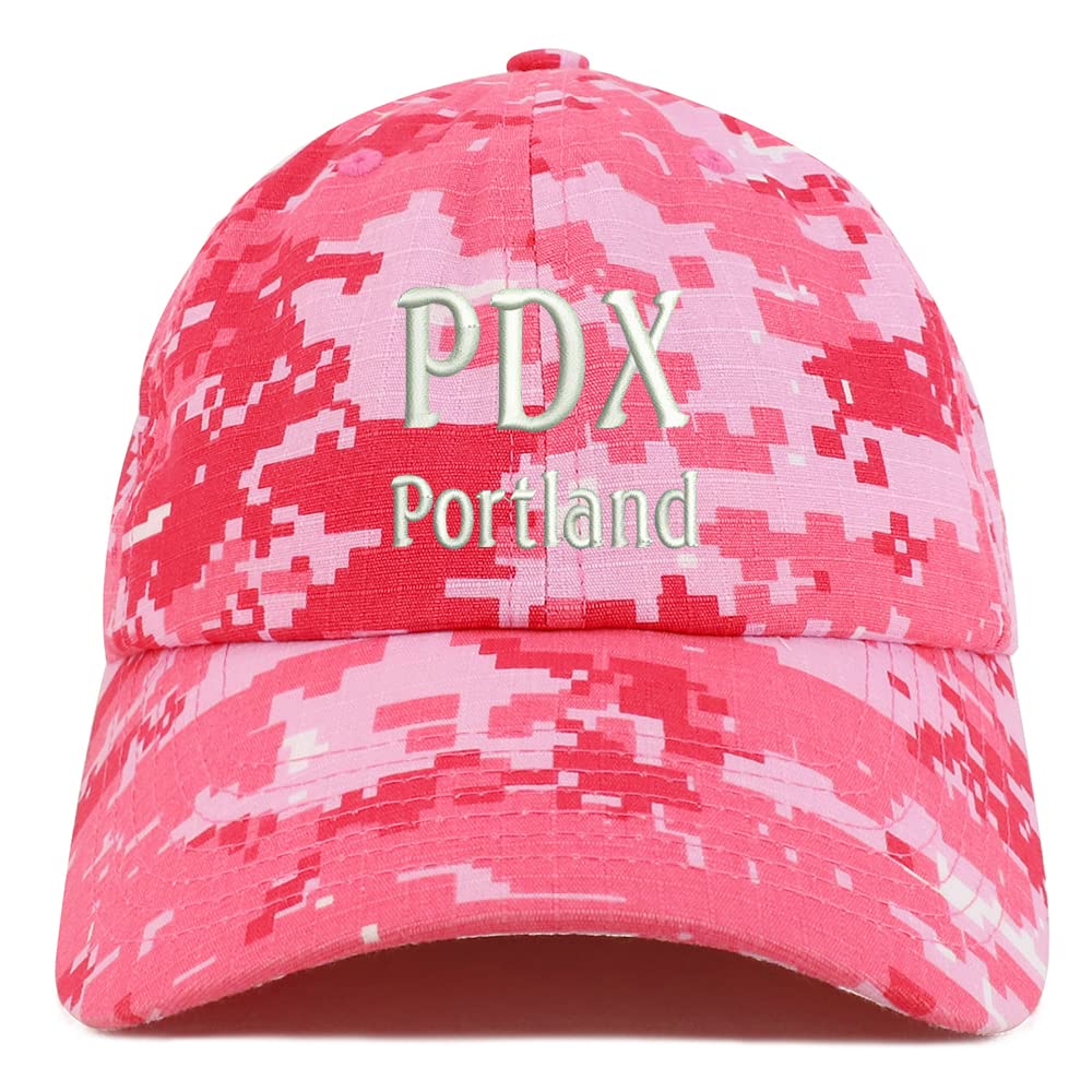 Trendy Apparel Shop PDX Portland Low Profile Soft Cotton Baseball Cap