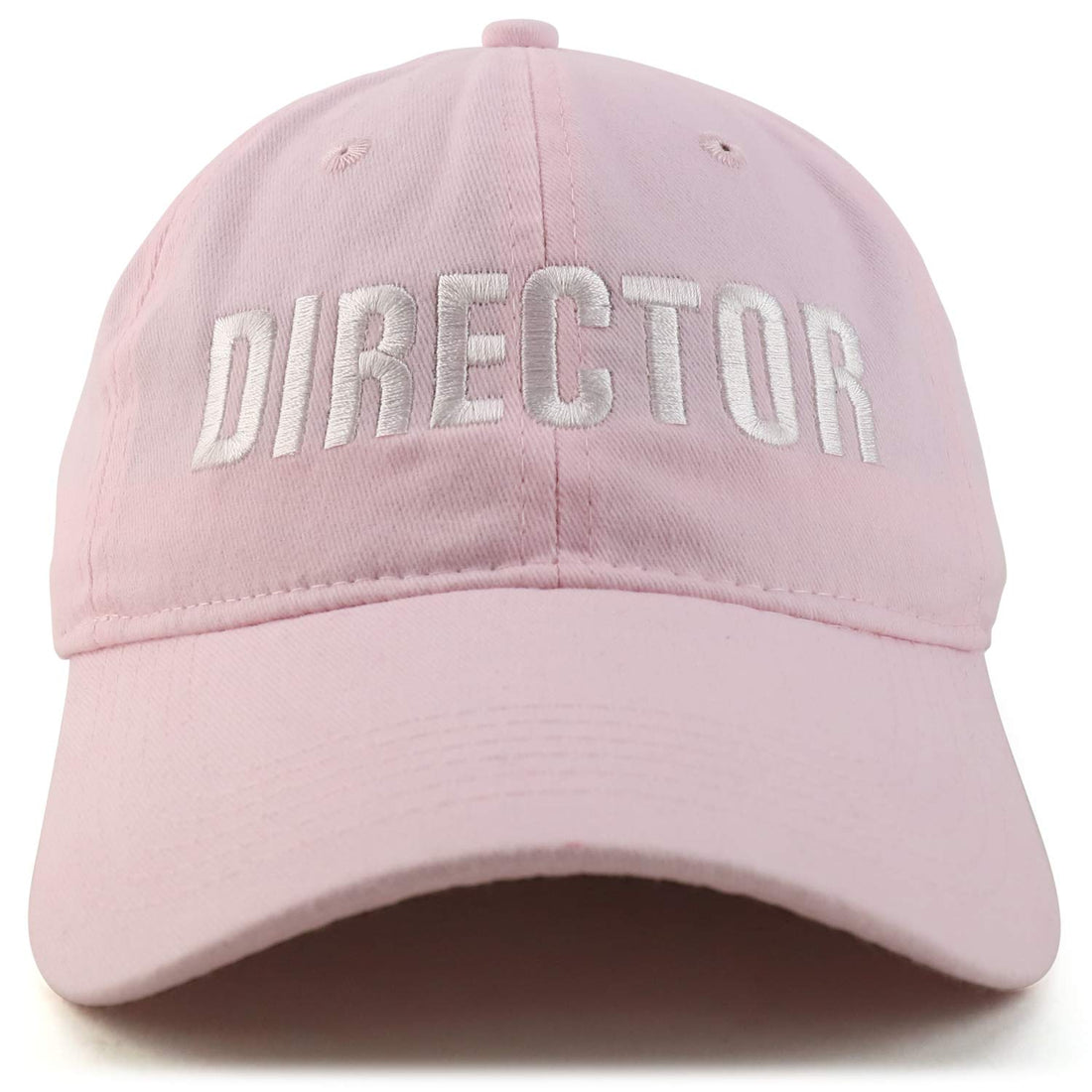 Trendy Apparel Shop Director Embroidered Soft Cotton Low Profile Dad Hat Baseball Cap