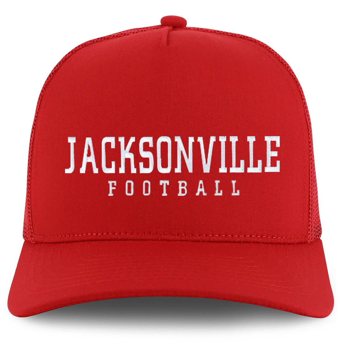 Trendy Apparel Shop Jacksonville Embroidered 5 Panel Snapback Trucker Cap