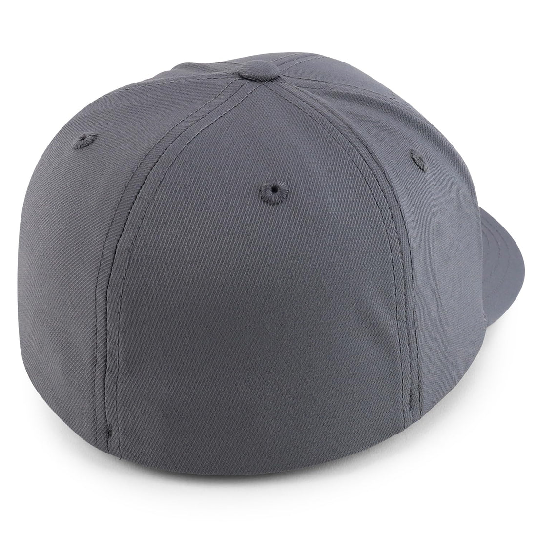 Trendy Apparel Shop Oversize XXL Breathable Plain 6 Panel Structured Air Thru Fitted Ball Cap