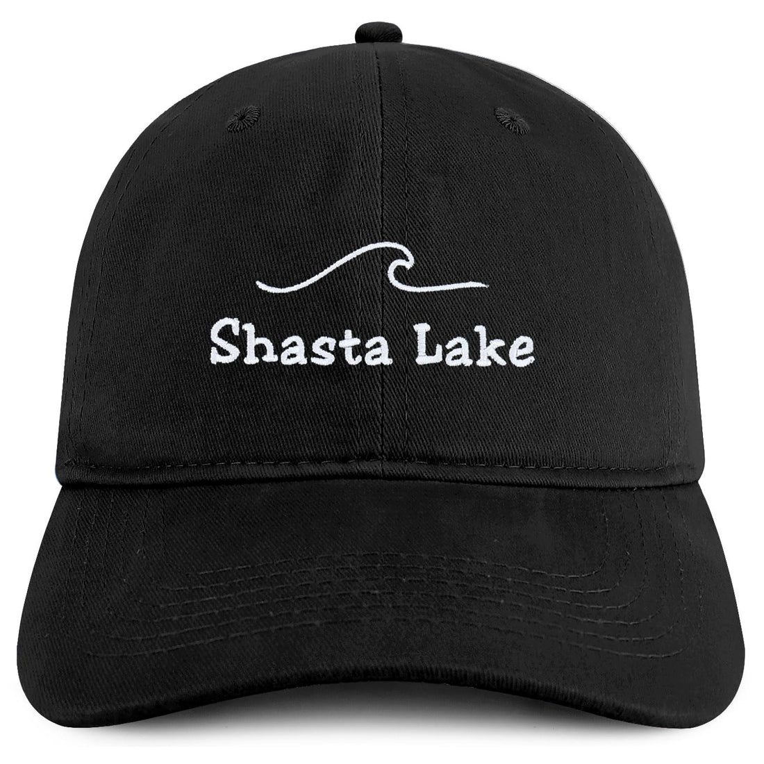 Trendy Apparel Shop Shasta Lake Embroidered Cotton Unstructured Low Profile Dad Hat