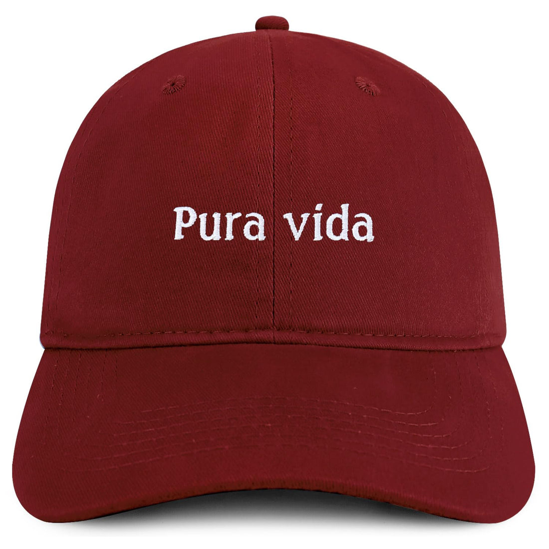 Trendy Apparel Shop Pura vida Embroidered Cotton Low Profile Dad Hat