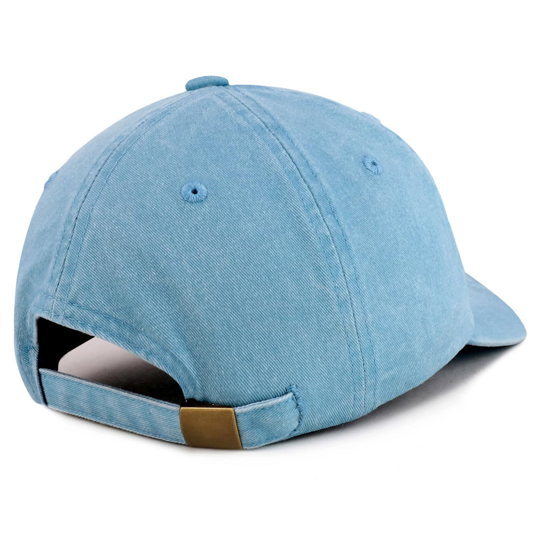 Trendy Apparel Shop Just Married Embroidered Pigment Dyed Cotton Couple 2 Pc Cap Set