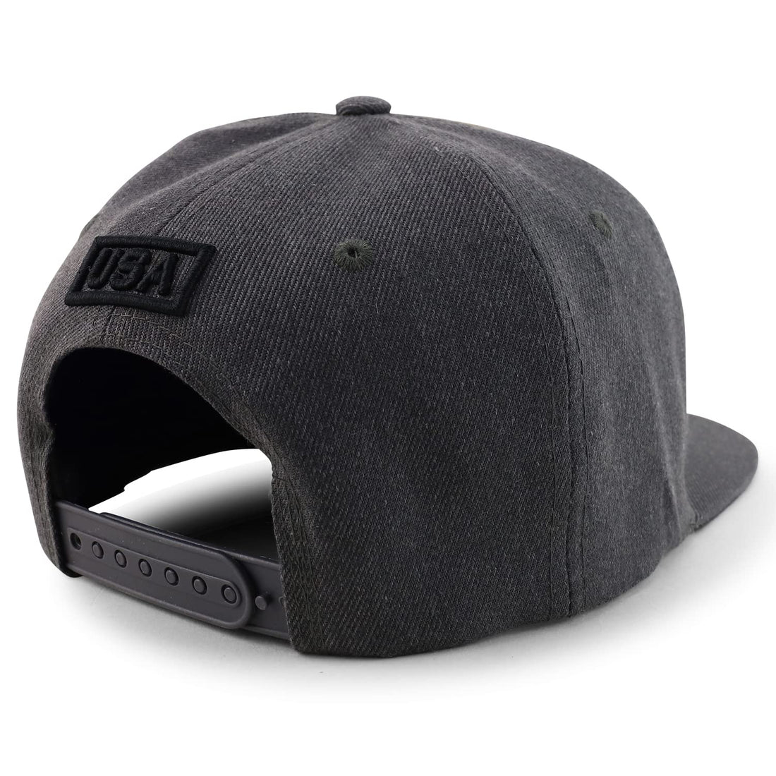 Trendy Apparel Shop Money Eagle Embroidered Flatbill Snapback Baseball Cap