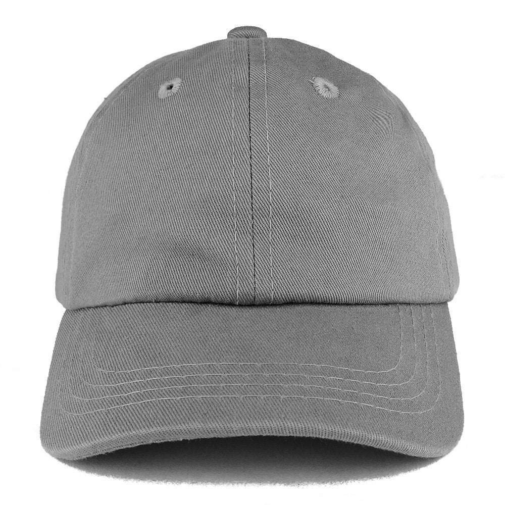 Trendy Apparel Shop Baby Infant Plain Unstructured Adjustable Baseball Cap